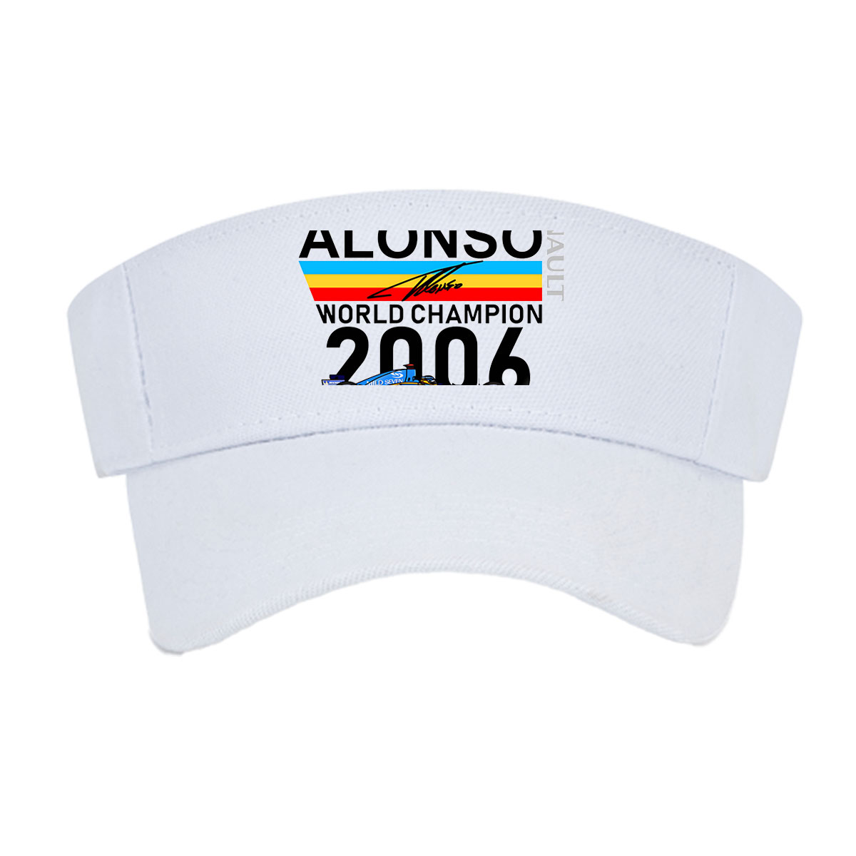 Fernando Alonso Renault R26 2006 World Champion Formula 1 Racing Car -  Visor cap