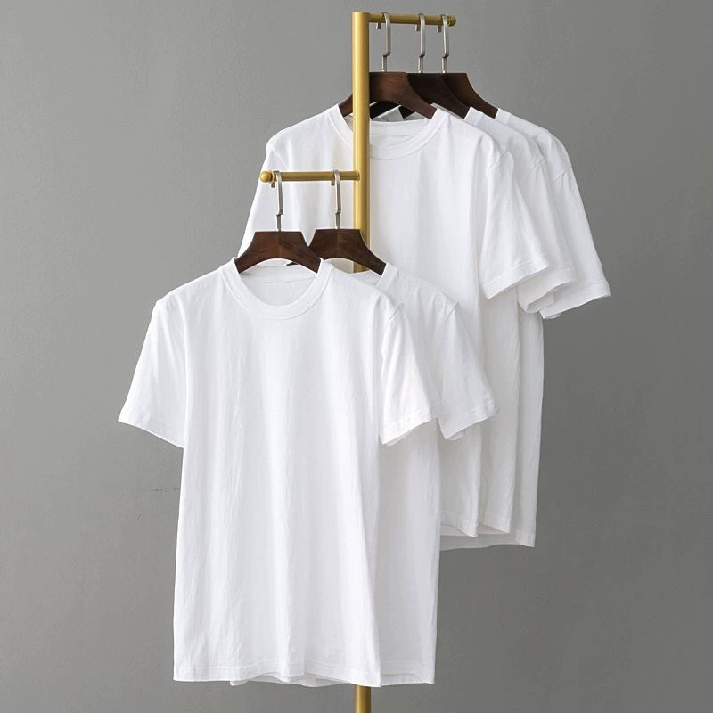 Factory Direct Wholesale 180gsm 30% Cotton Blank T‑Shirt, Bulk Unisex Plain Tee, OEM Custom Available | Order 1‑100 Pcs, Unit Price $2.2