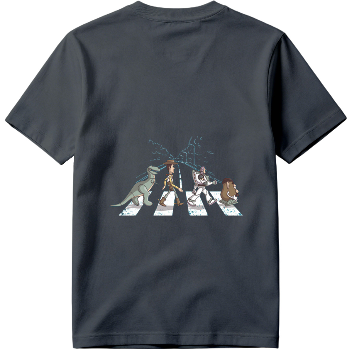 Toy Story Characters Crossing the Street - Tee