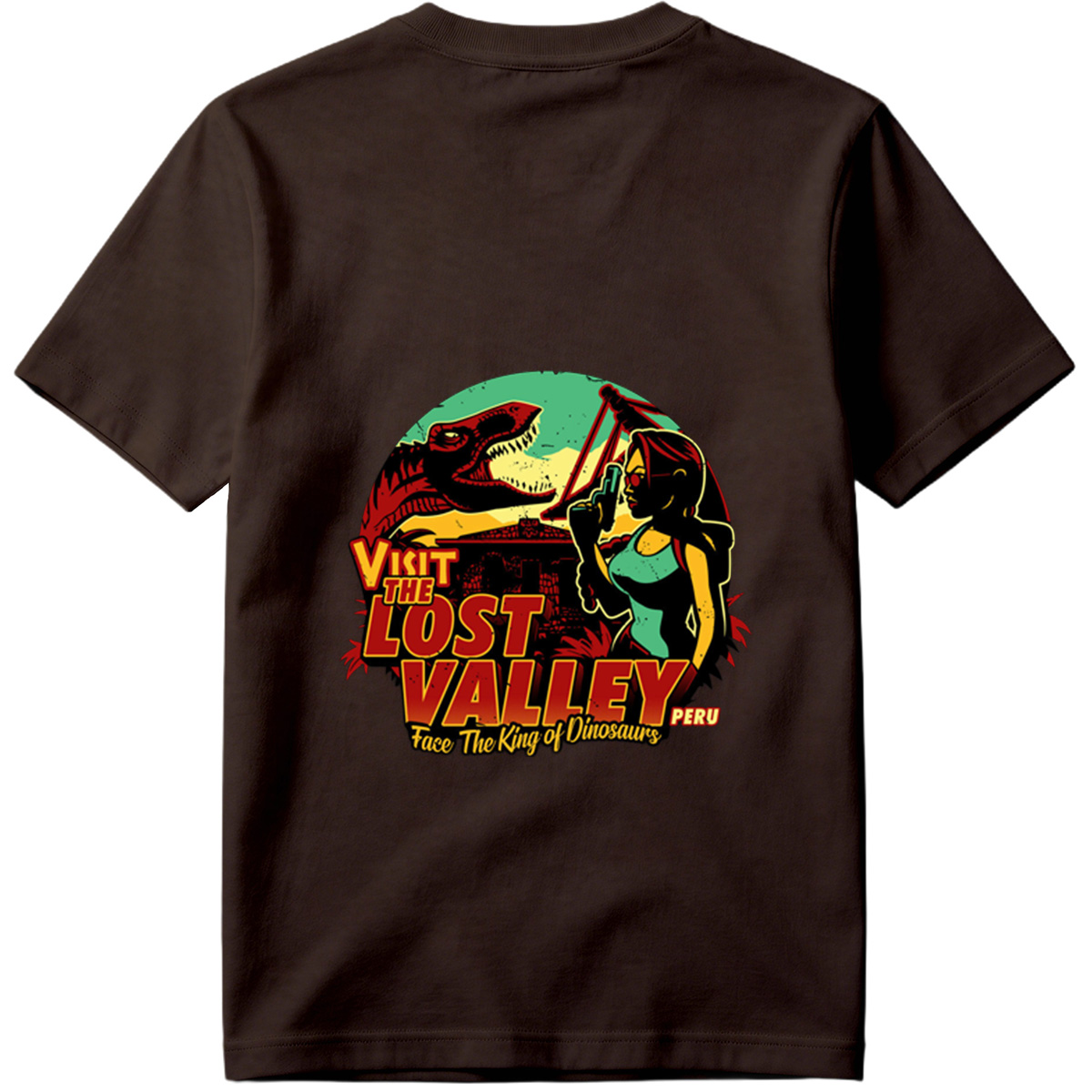 Visit the Lost Valley: Face the King of Dinosaurs - Tee