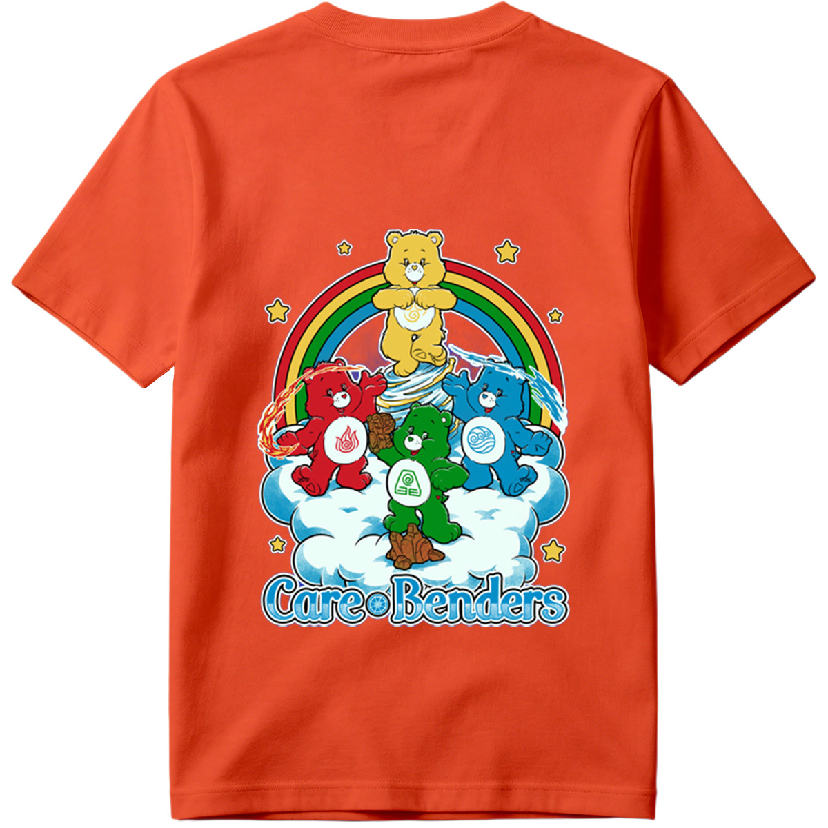 Care Bears and Avatar: The Last Airbender Crossover - Care Benders - Tee