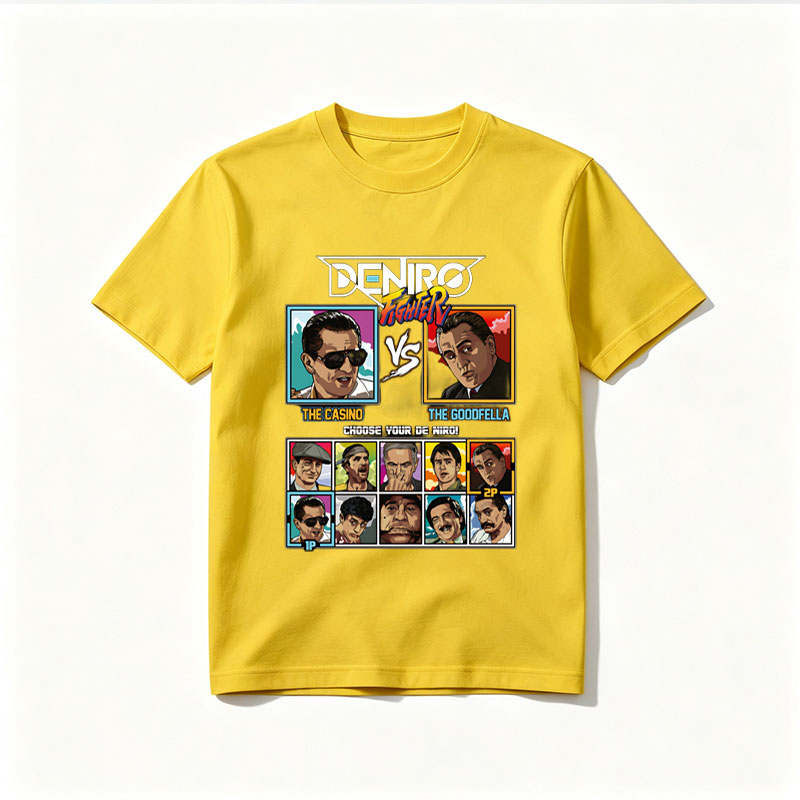 De Niro Fighter: The Casino vs The Goodfella - Choose Your De Niro Character - Tee