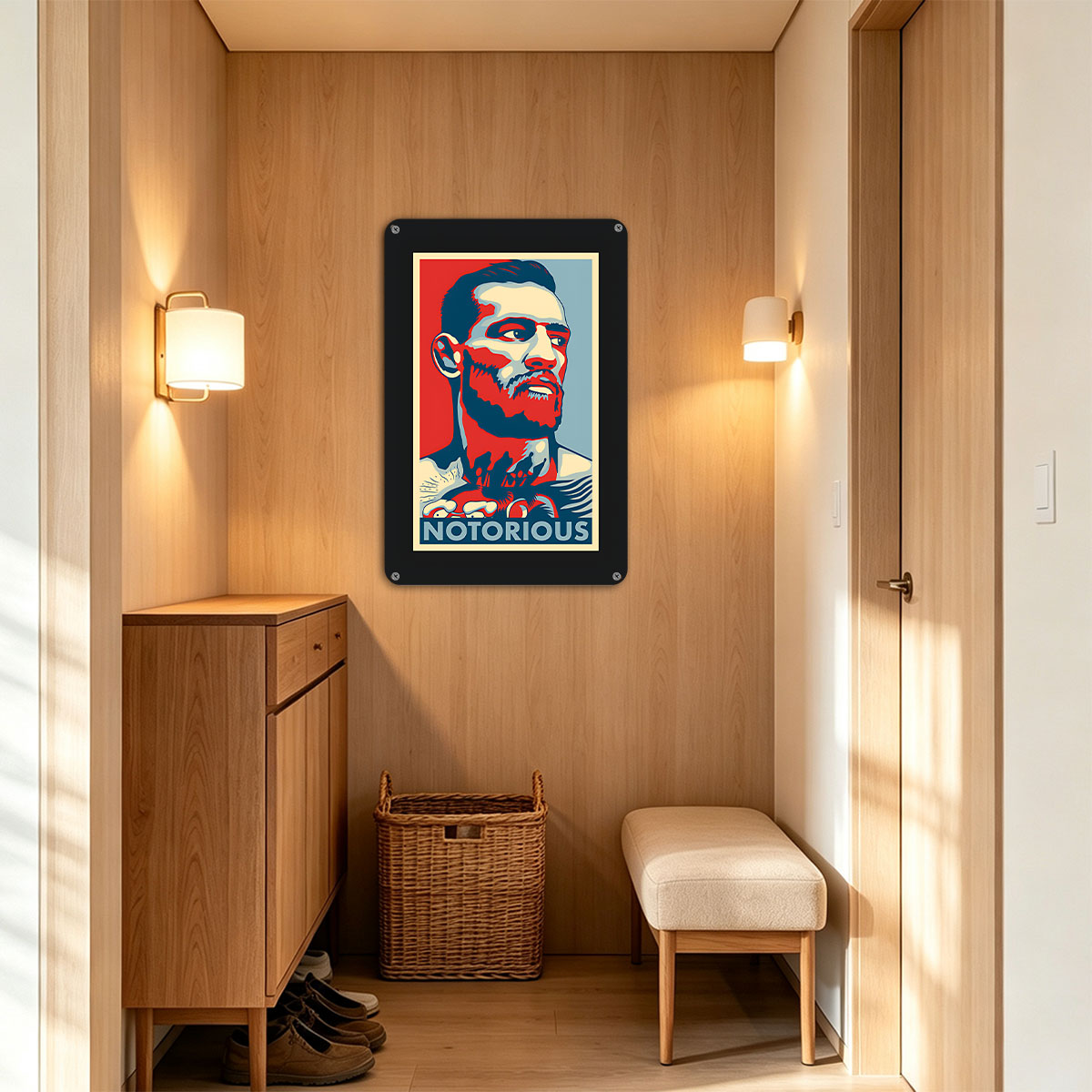 Conor McGregor Notorious UFC Fighter Poster - painting