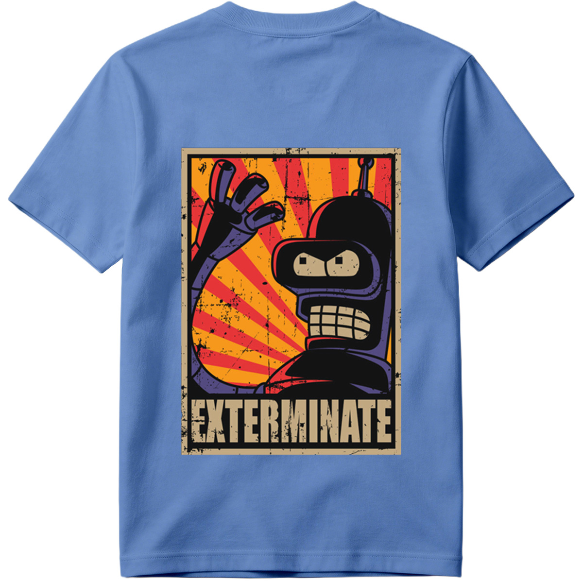 Futurama: Bender Exterminate Poster - Tee