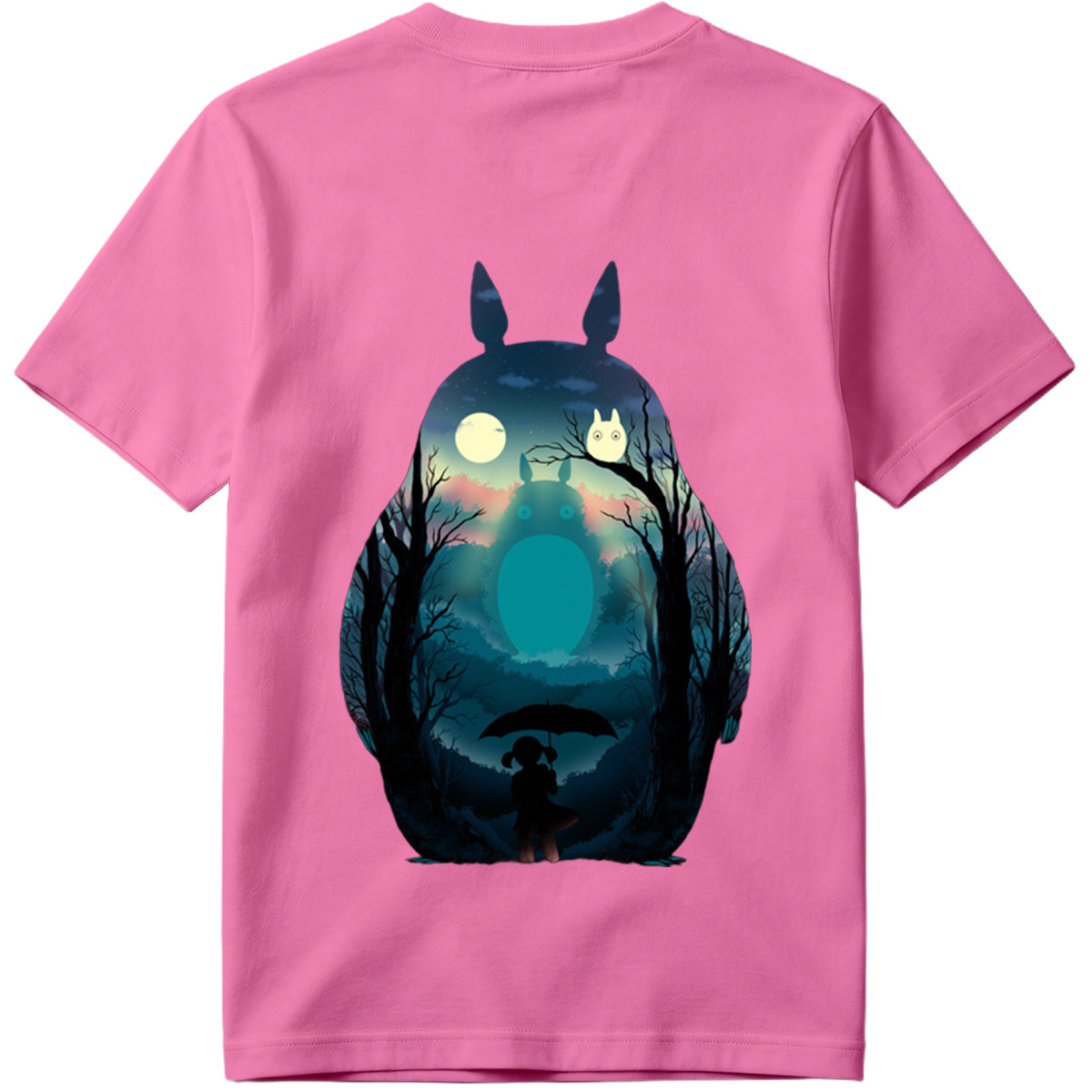 Totoro and the Moonlit Forest - Tee