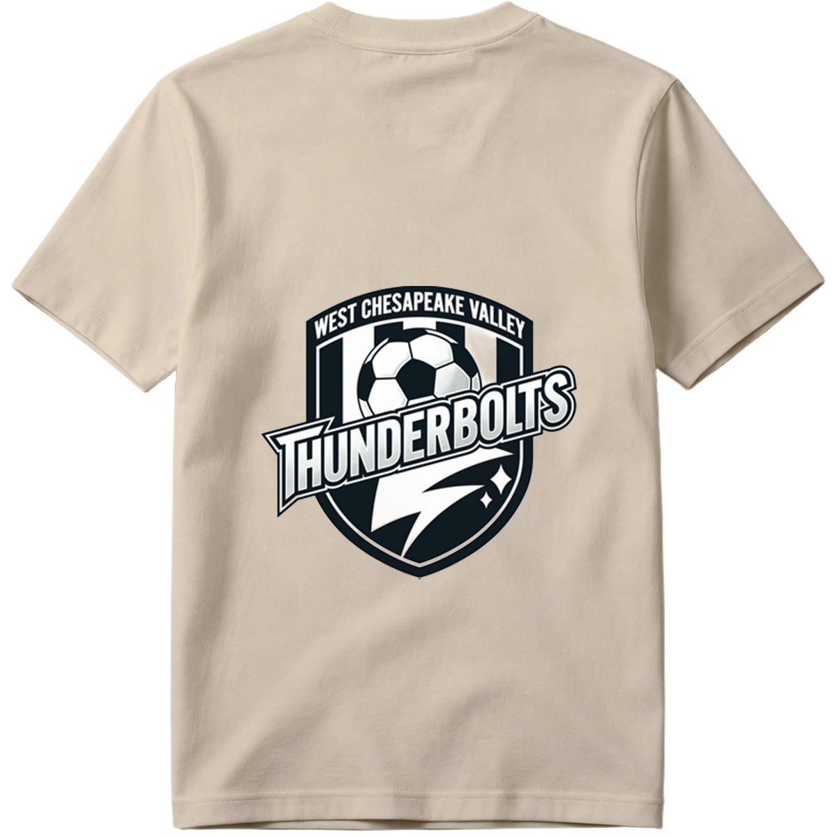 West Chesapeake Valley Thunderbolts Soccer Team Logo - Tee