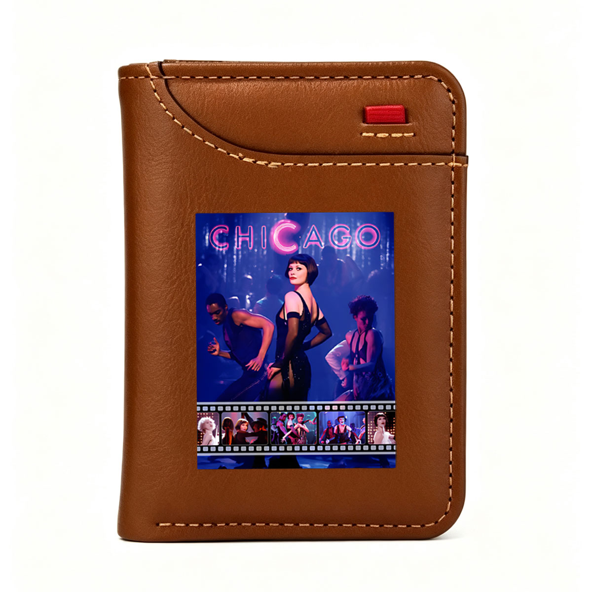 Chicago: Roxie Hart, Velma Kelly, and Billy Flynn in a Glamorous Jazz Age Musical Drama - Vertical Style Wallet