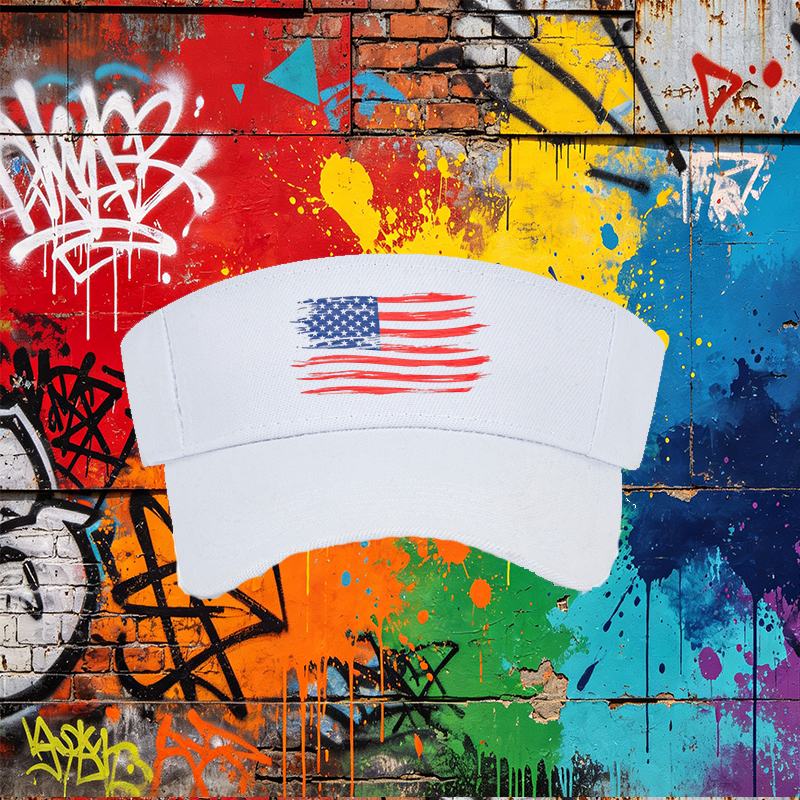 Unisex Classic Mesh Back Cap with USA Flag Print Design - Lightweight Breathable Sun Hat for Outdoor Activities, Perfect for Men and Women Who Love Patriotic Style and Casual Wear