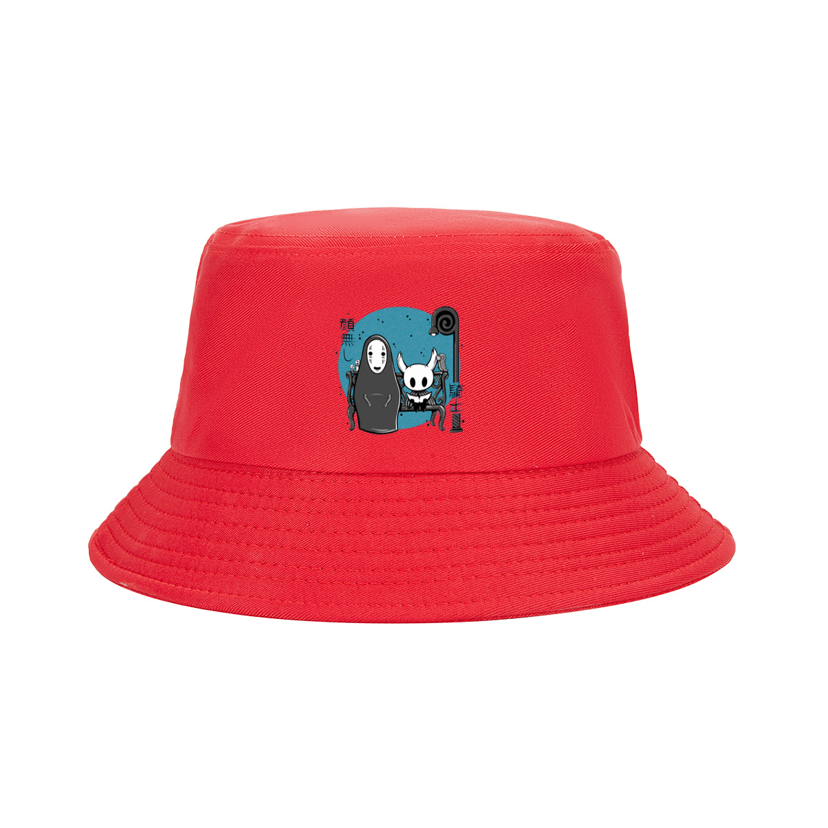 No-Face and Hollow Knight - Fisherman's Hat