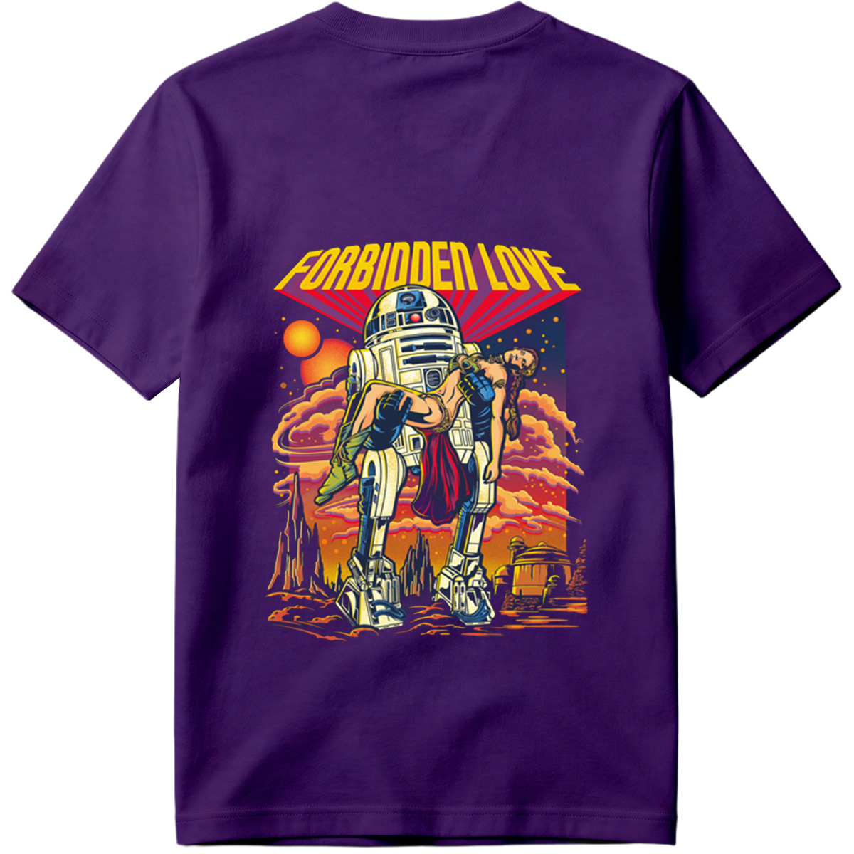 Star Wars: R2-D2 and Leia Forbidden Love - Tee