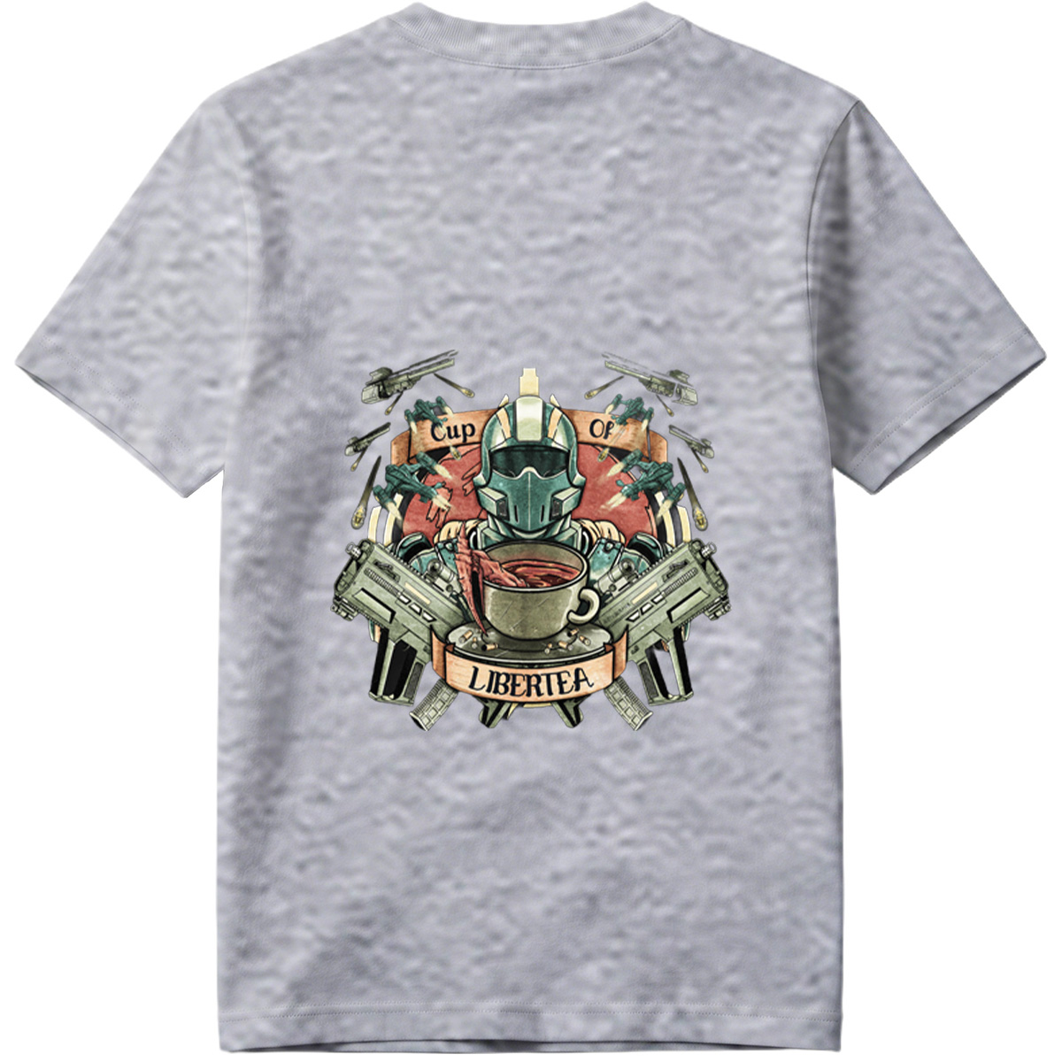 Cup of LiberteA: The Armored Tea Master - Tee