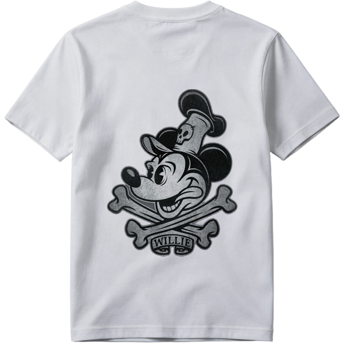 Mickey Mouse Pirate Skull and Crossbones Design - Tee
