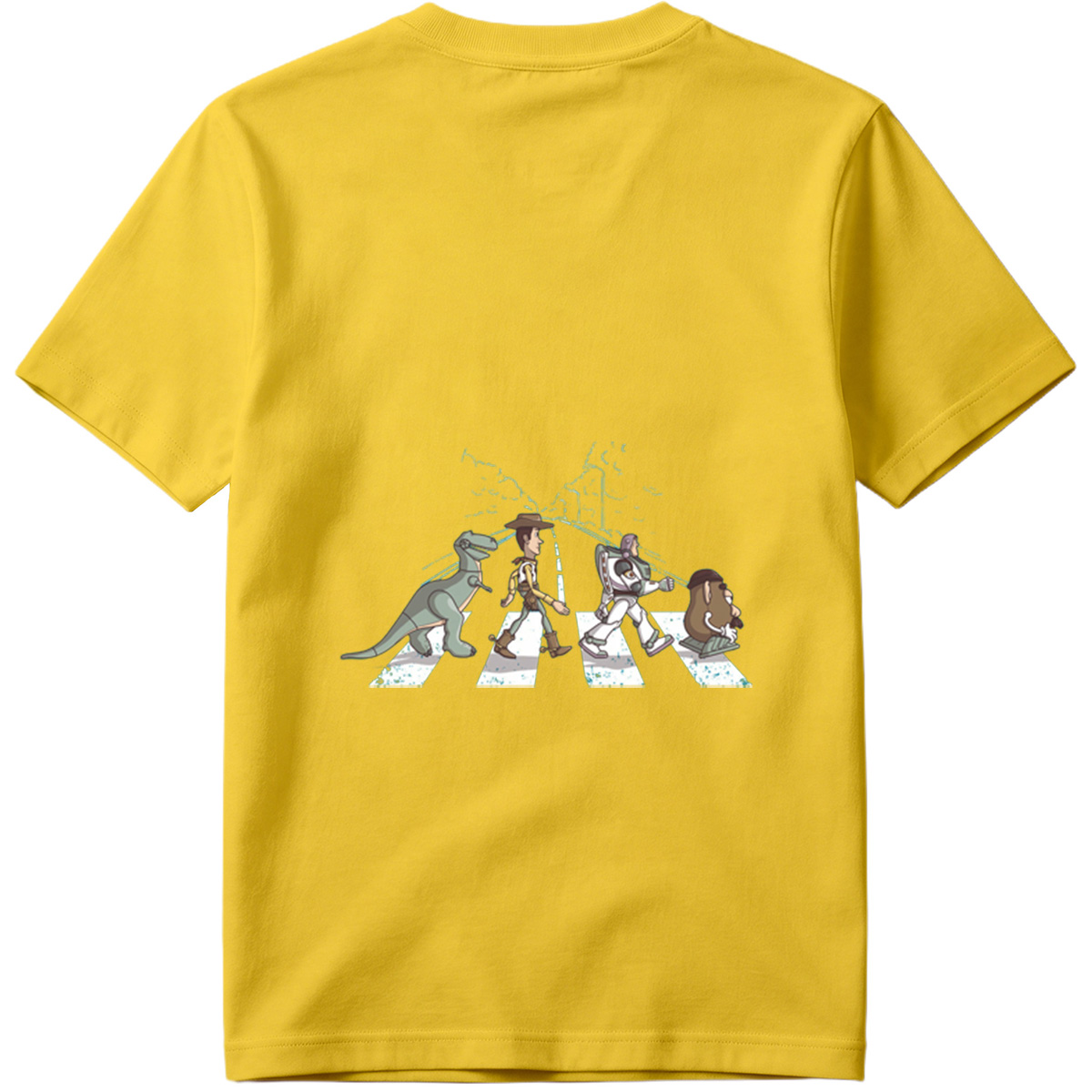 Toy Story Characters Crossing the Street - Tee