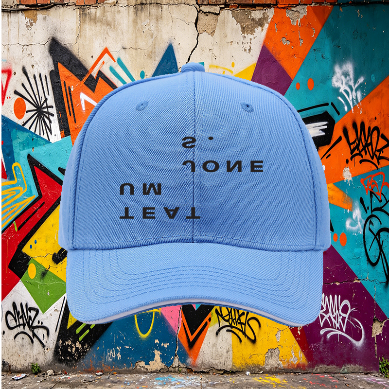 Unisex Classic Sandwich Hat with TEATUM JONES Logo Print | Casual Outdoor Cap for Urban Lifestyle and Daily Wear | Perfect for Men and Women Seeking Stylish Streetwear Accessory