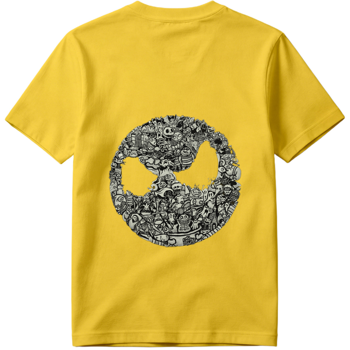 Tim Burton's Nightmare Before Christmas Character Collage - Tee