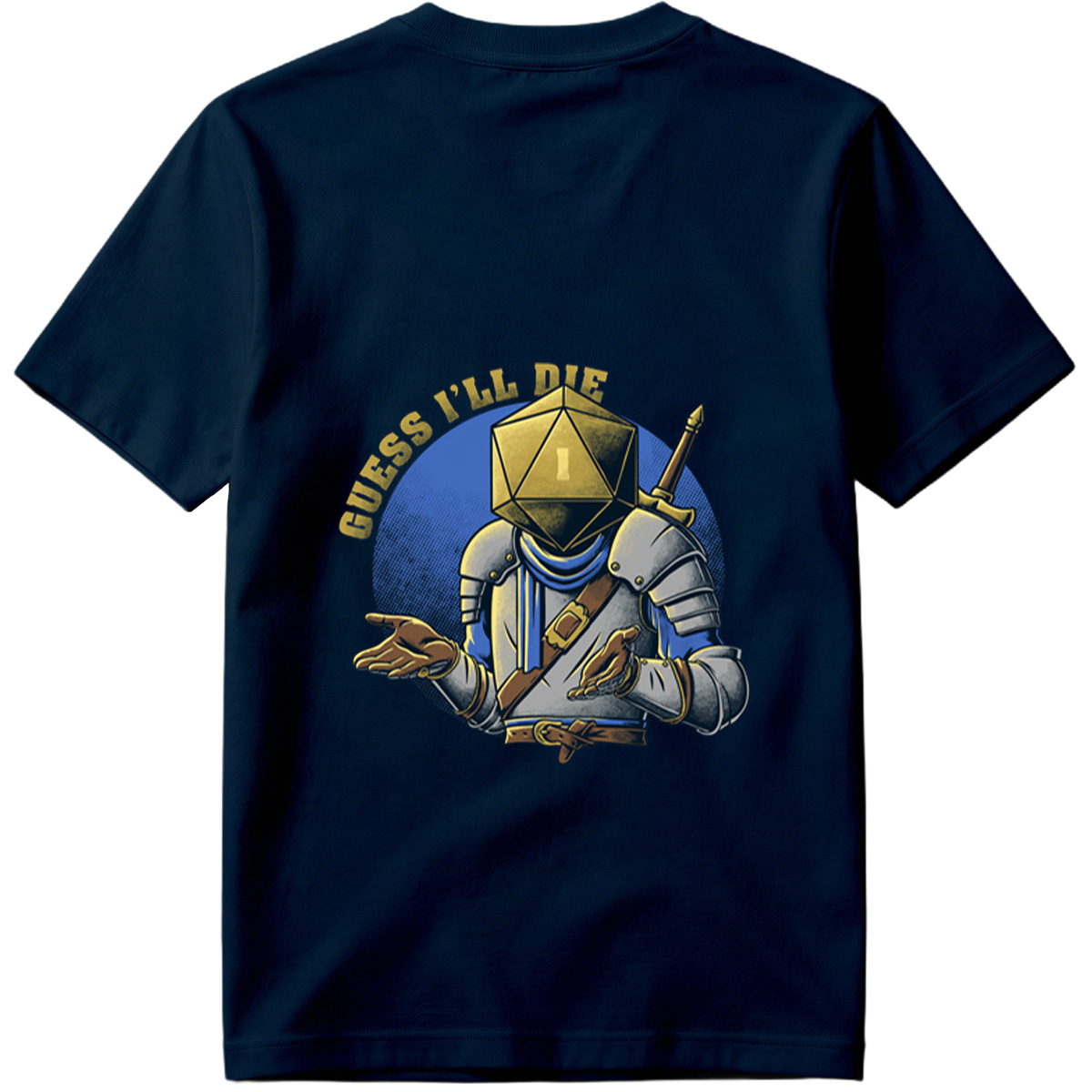 D&D: The 20-Sided Knight - Tee