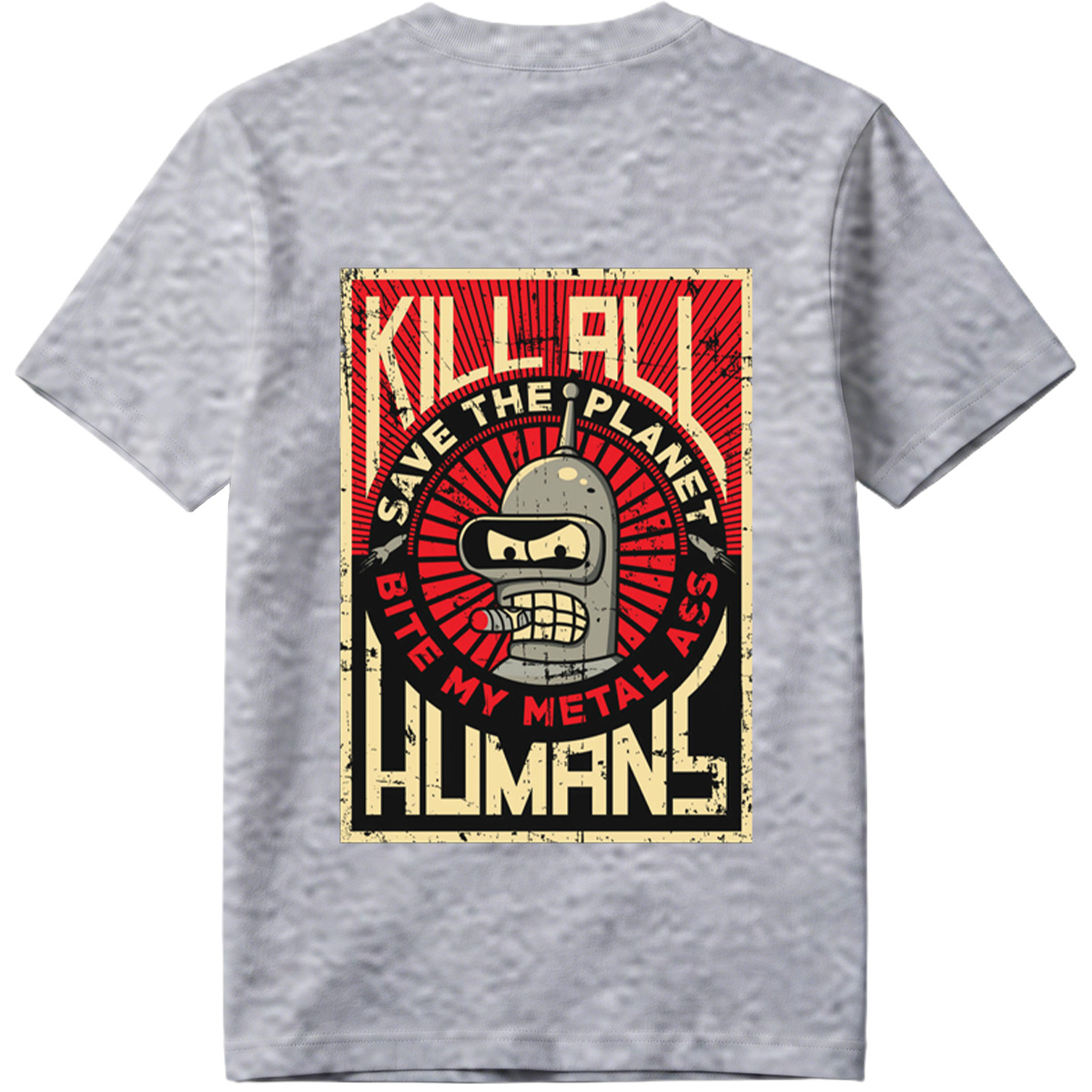 Futurama - Bender: Kill All Humans - Tee