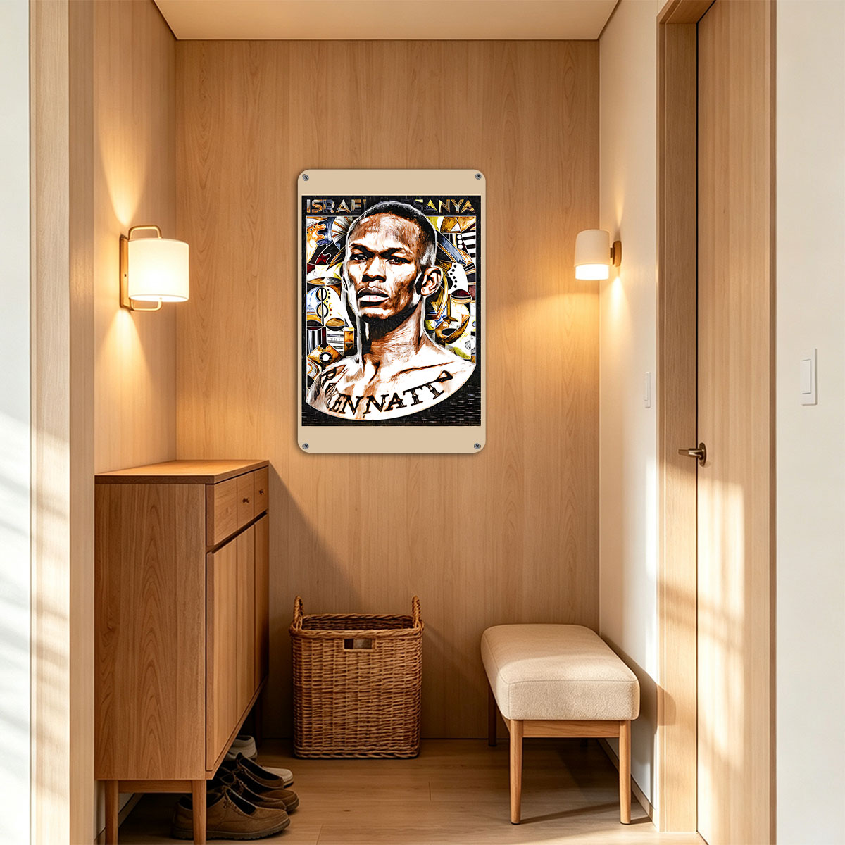 Israel Adesanya: The Last Stylebender - painting