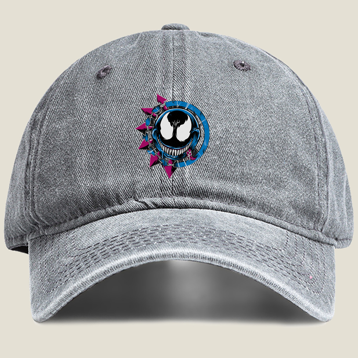 The Binding of Isaac: The Lamb - Washed Denim - Baseball Cap