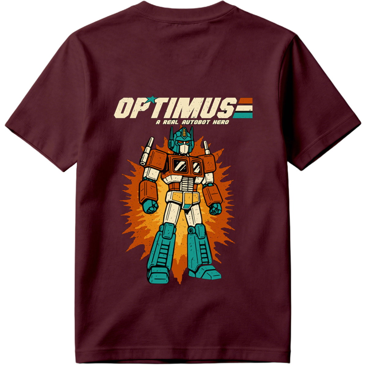 Optimus Prime: A Real Autobot Hero - Tee