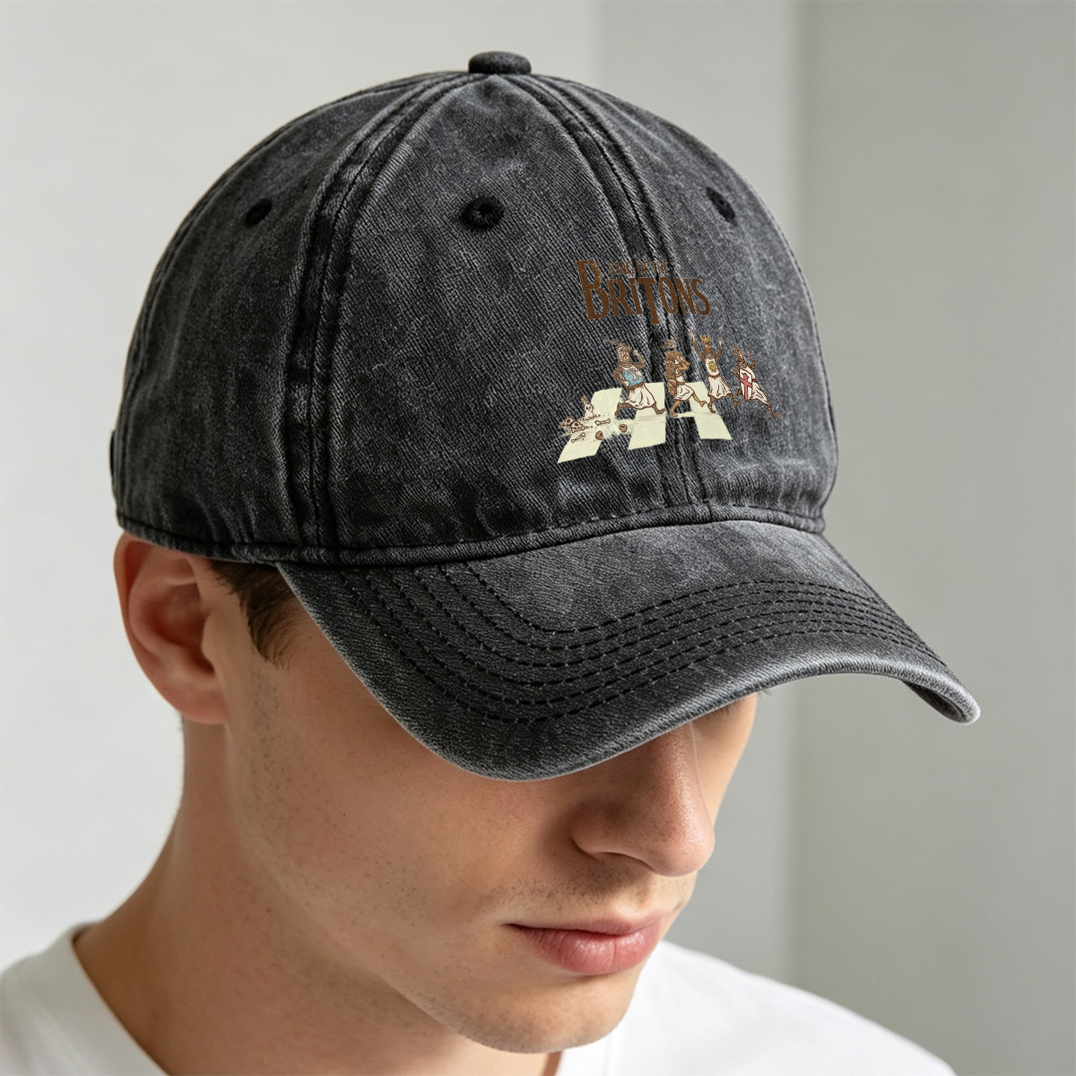 King of the Britons: Knights in Pursuit - Washed Denim - Baseball Cap