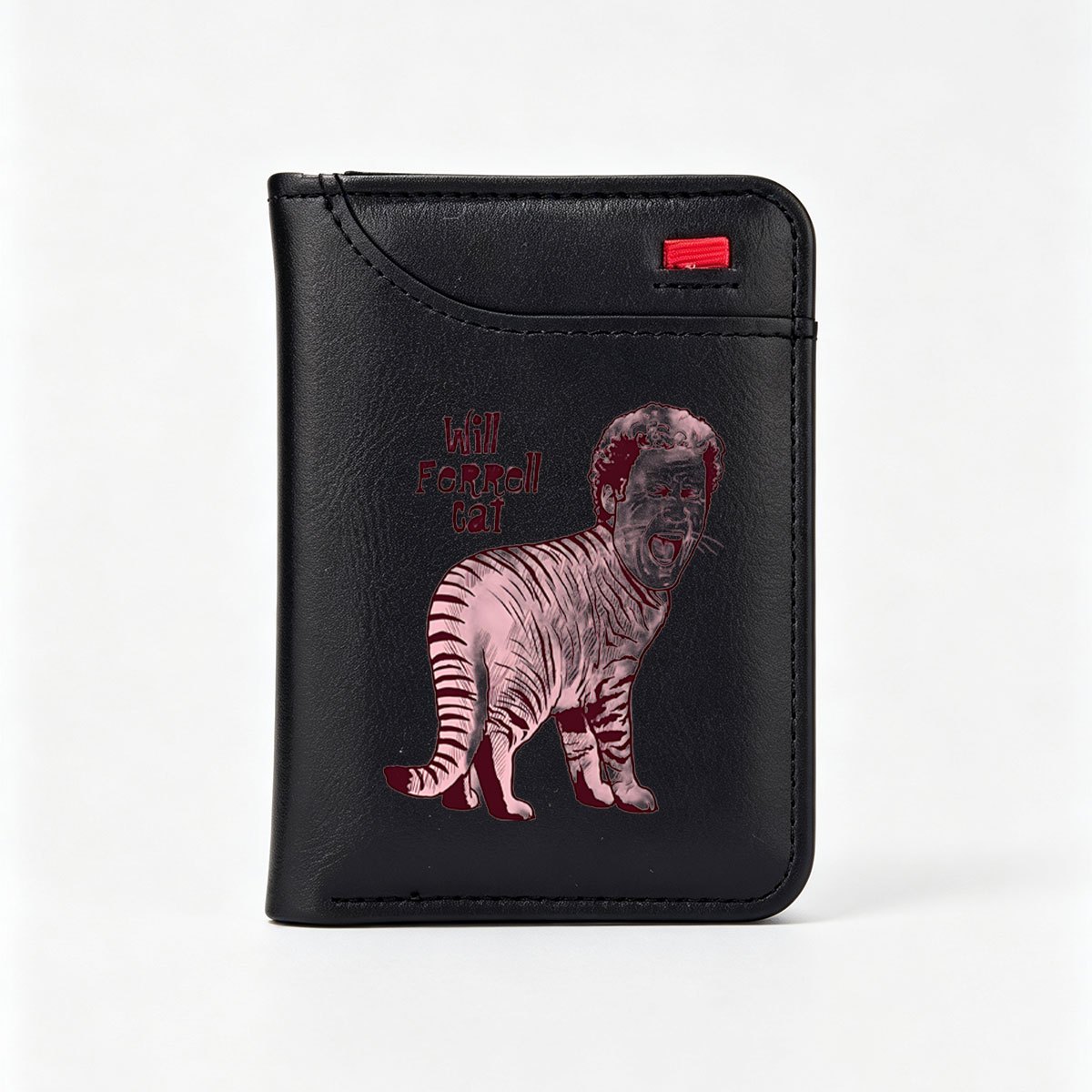 Will Ferrell as a Tiger Cat - Vertical Style Wallet