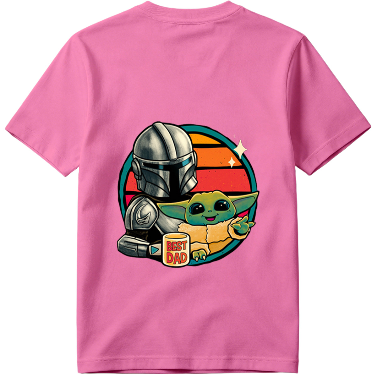 The Mandalorian and Grogu Best Dad - Tee
