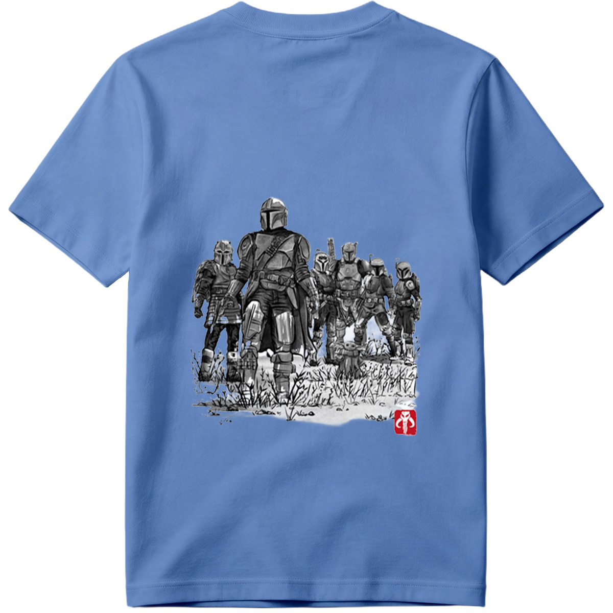 Mandalorian Clan with The Child - Tee