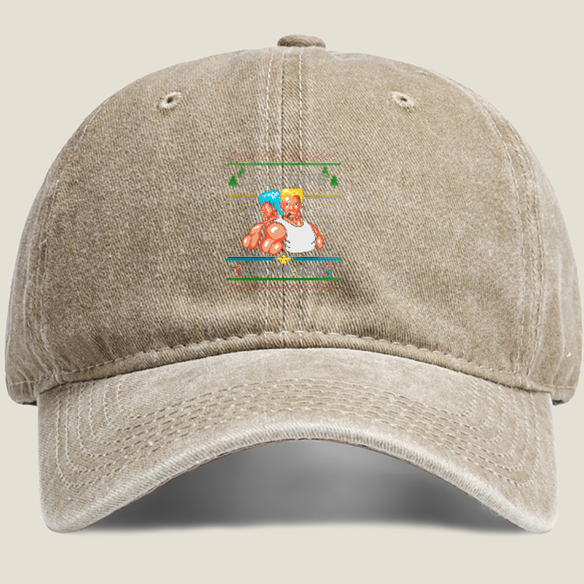 Christmas Contra-ssic: Bill and Lance - Washed Denim - Baseball Cap