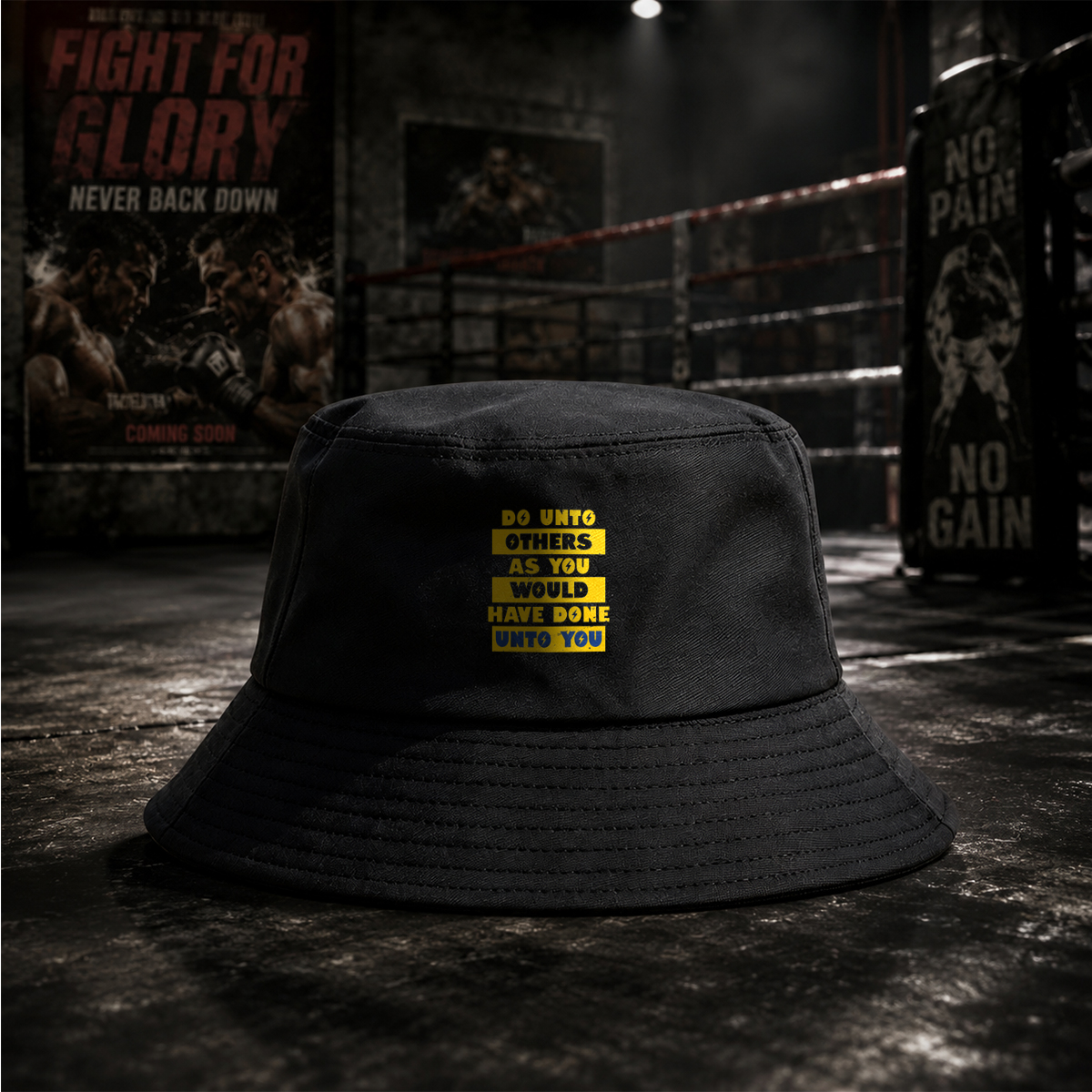 Golden Rule: Do Unto Others as You Would Have Done Unto You - Fisherman's Hat