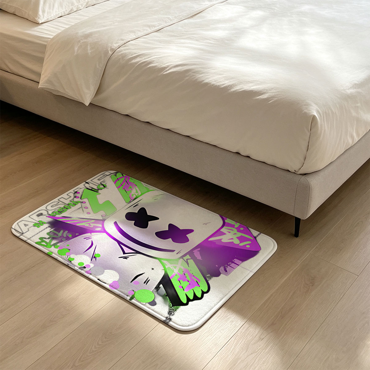 Marshmello Music Party 2021: DJ DSH Live Performance - Flannel floor mat