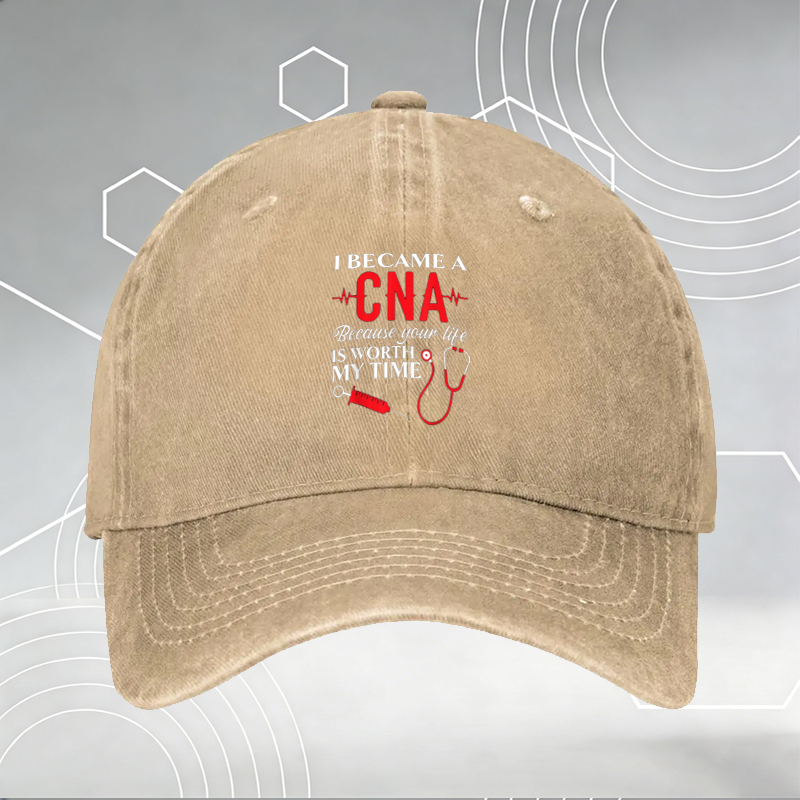 New Baseball Cap with Red Dragon Print and 