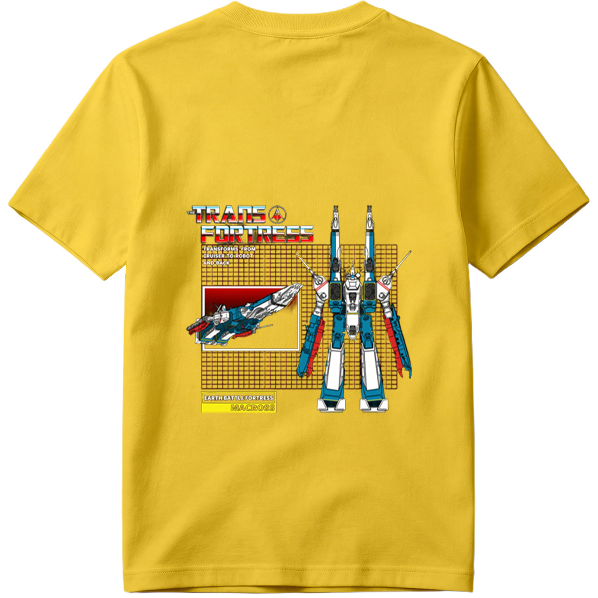 The Trans Fortress: Earth Battle Fortress Macross - Tee
