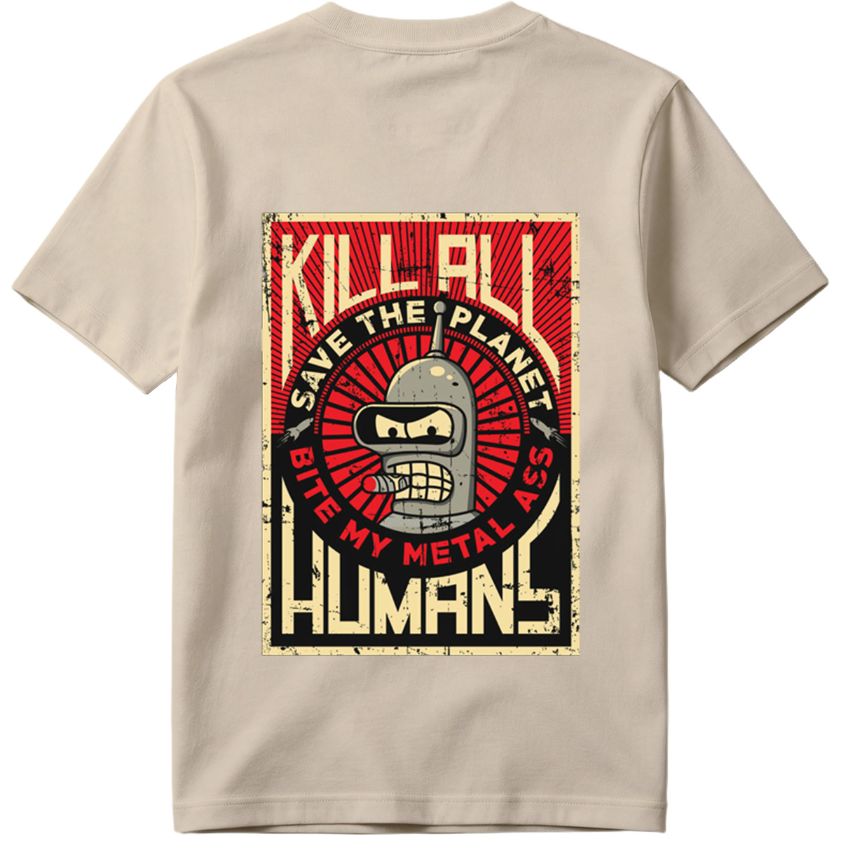Futurama - Bender: Kill All Humans - Tee