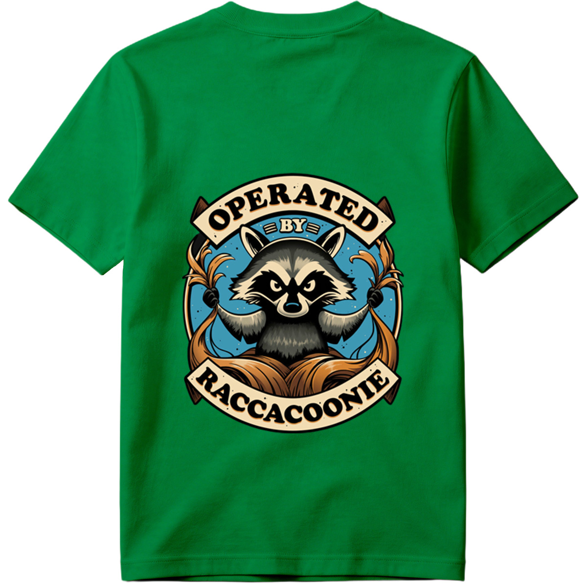 Operated by Raccacoonie - Tee