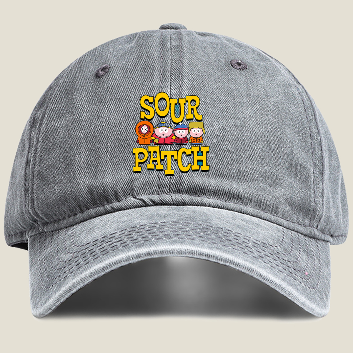 South Park Sour Patch Kids - Washed Denim - Baseball Cap