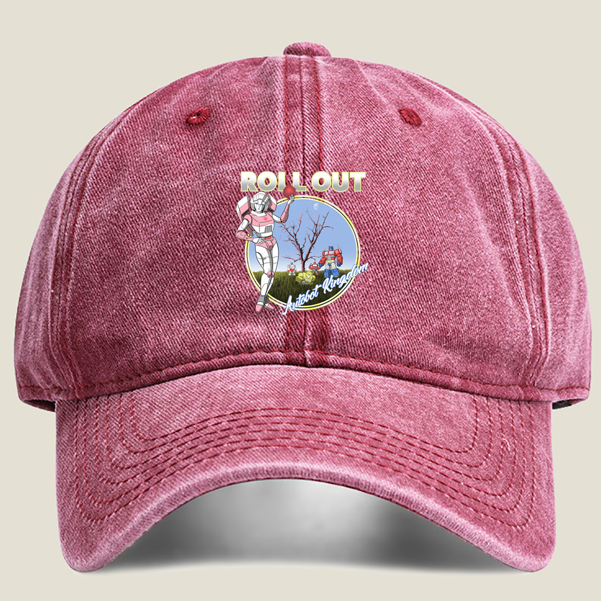 Transformers: Arcee and Autobot Kingdom - Washed Denim - Baseball Cap