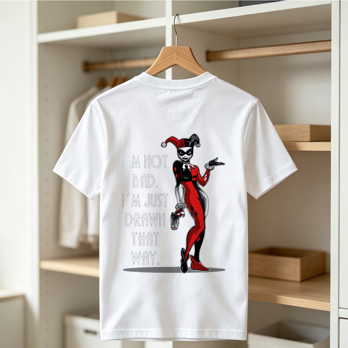 Harley Quinn: I'm Not Bad, I'm Just Drawn That Way - Tee