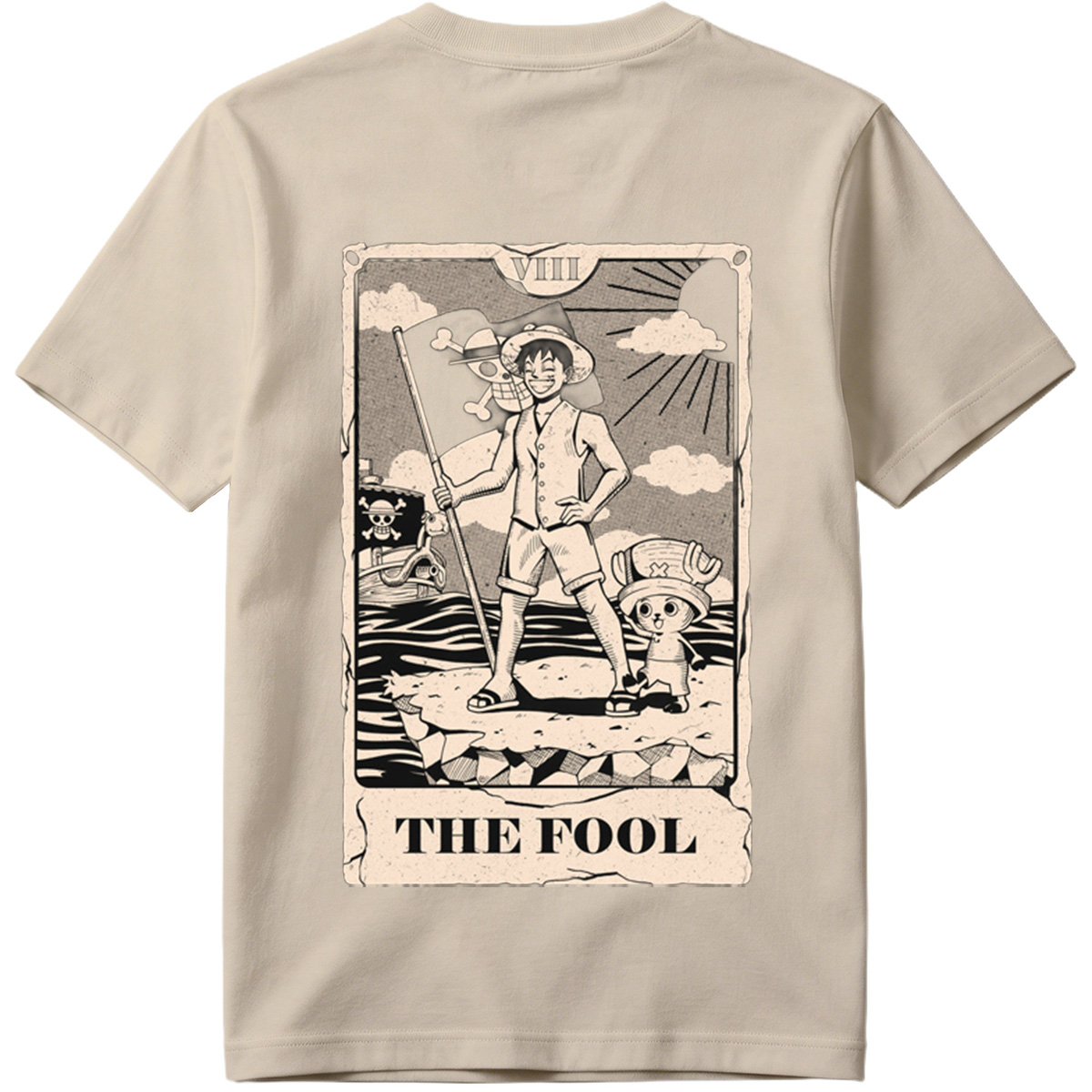 One Piece: Luffy and Chopper - The Fool - Tee