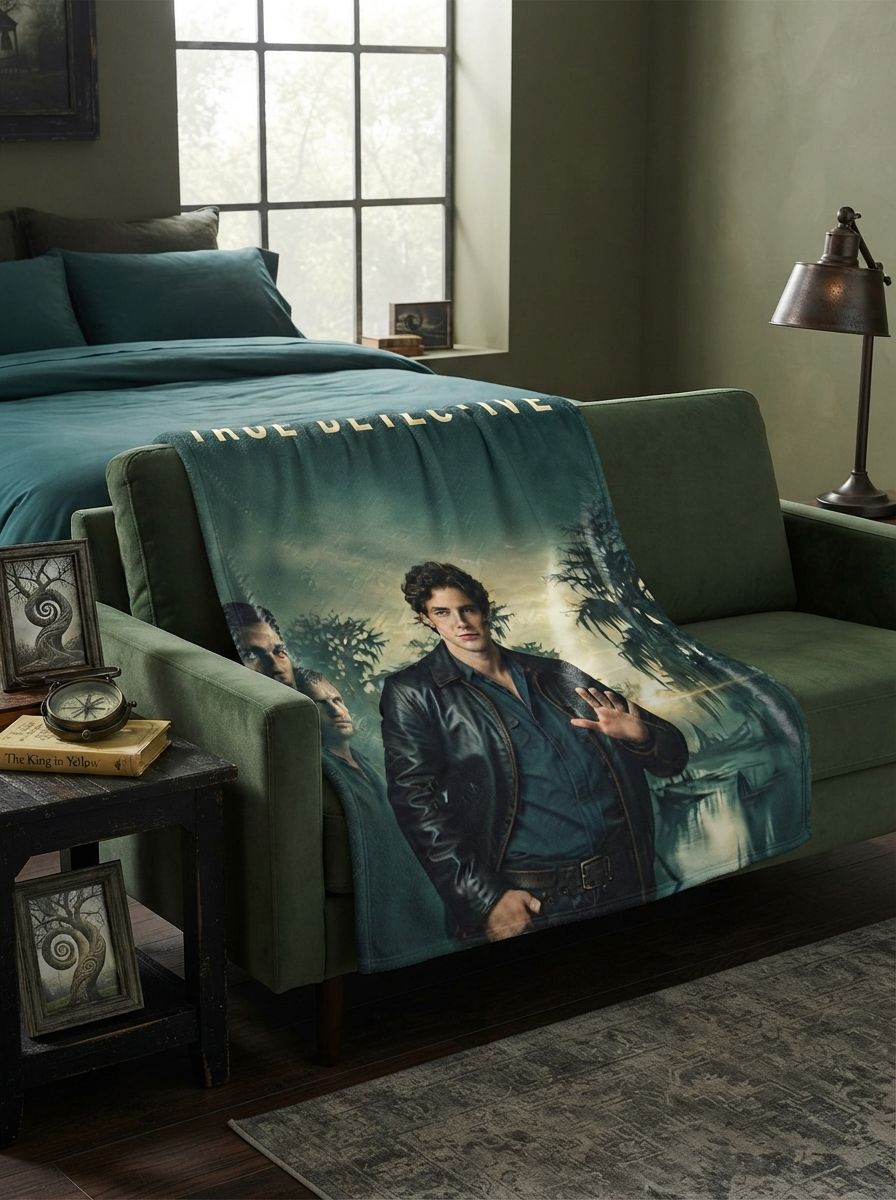 Custom Face Portrait Flannel Fleece Blanket, Ultra Soft Personalized Photo Throw Blanket for Bed Couch and Travel
