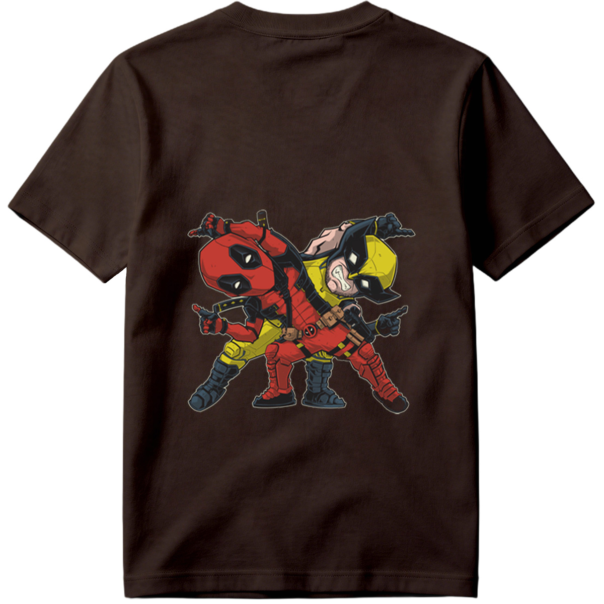 Deadpool and Wolverine Chibi Art - Tee