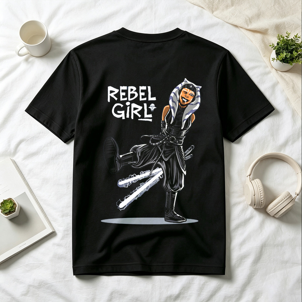 Rebel Girl: Ahsoka Tano in Action - Tee