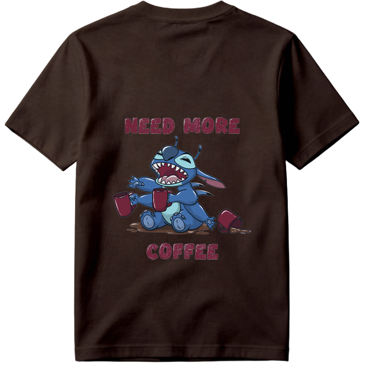 Stitch Needs More Coffee - Tee