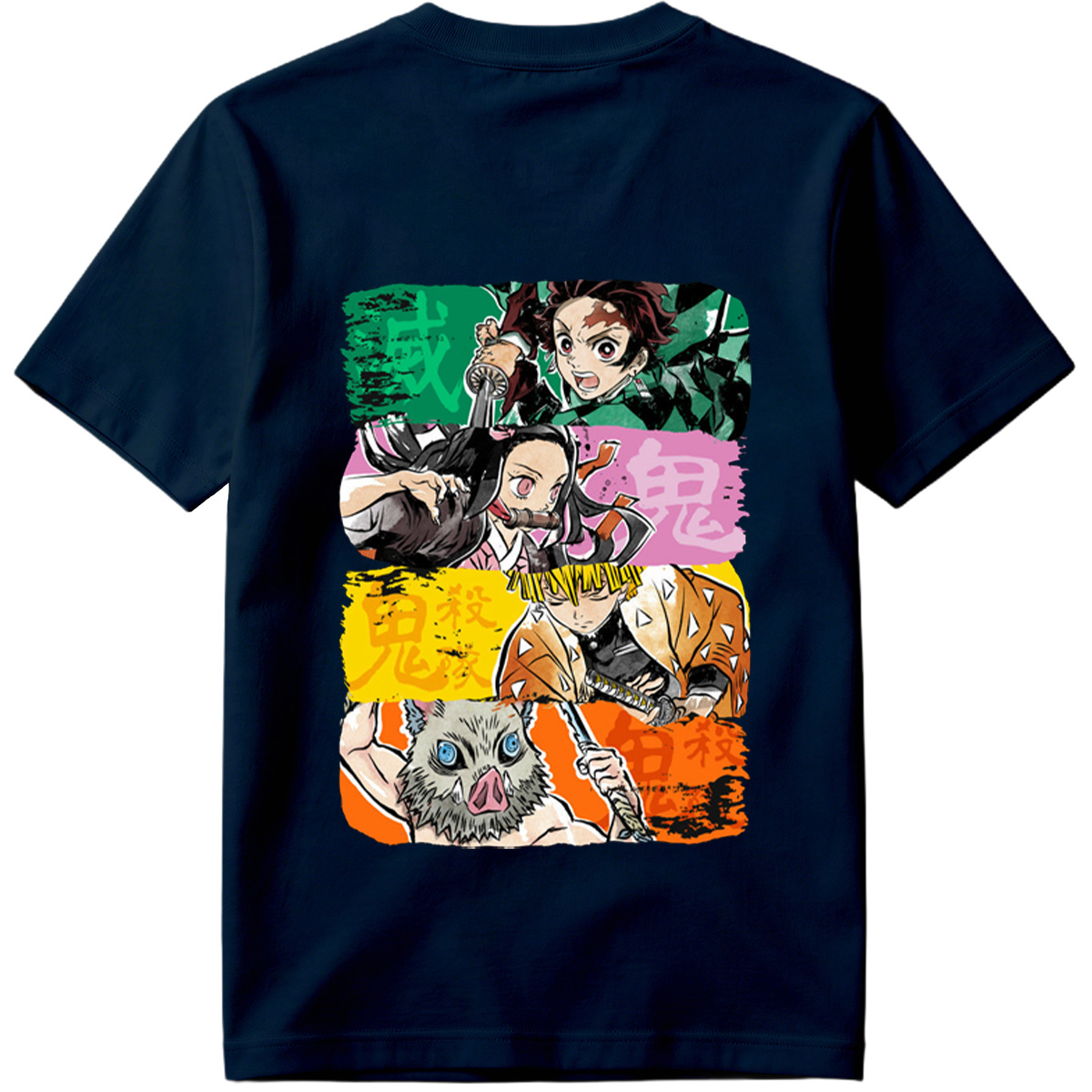 Demon Slayer: Tanjiro, Nezuko, Zenitsu, and Inosuke - Tee