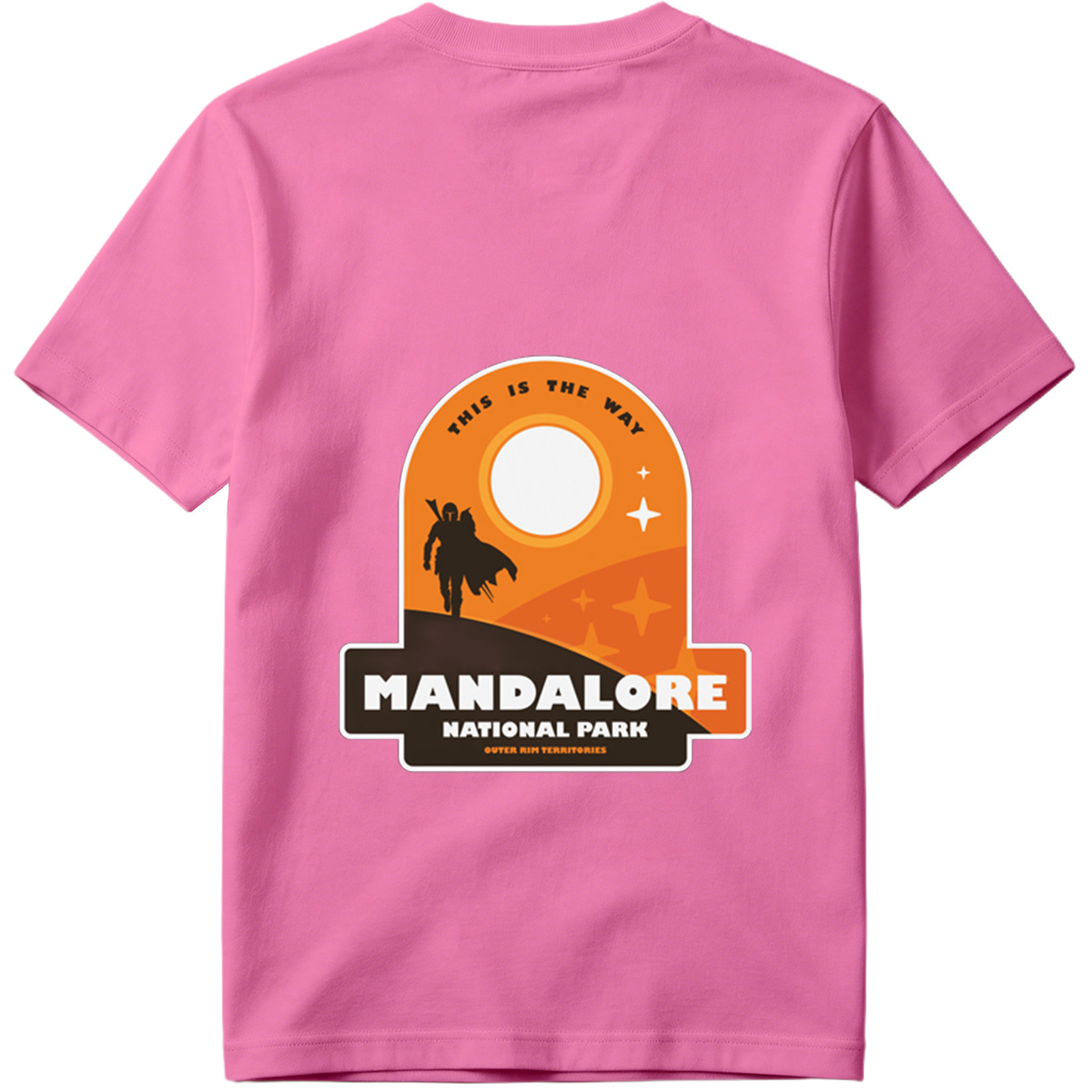 Mandalore National Park: The Mandalorian Walks the Way - Tee