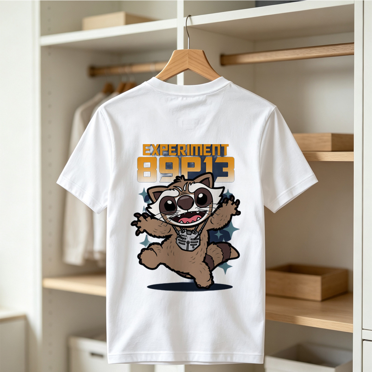 Experiment 89P13 Raccoon Character Design - Tee
