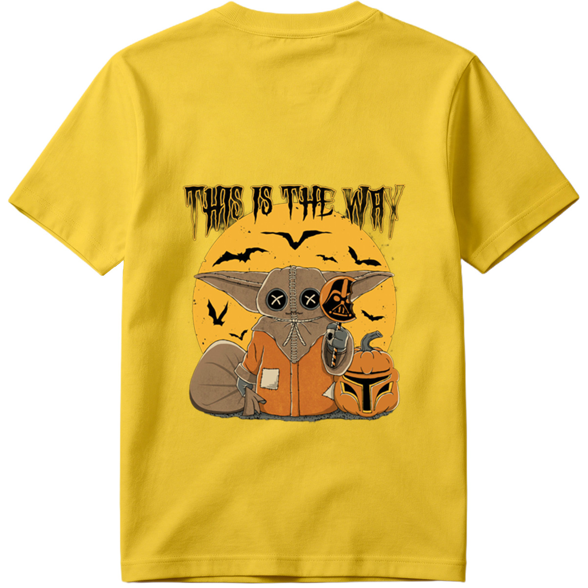 This Is The Way - Baby Yoda Halloween Star Wars Art - Tee