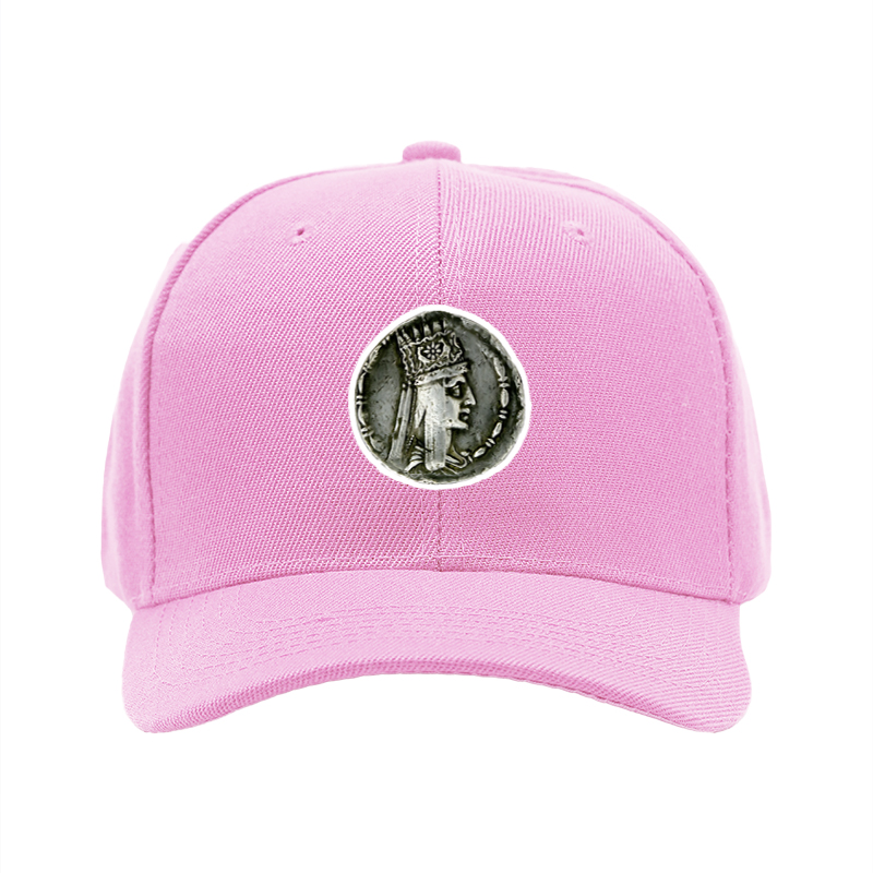 1pc New Baseball Cap with Ancient Coin Queen Pattern Print Unisex Adjustable Hat for Outdoor Activities and Casual Wear Suitable for Adults and Teens