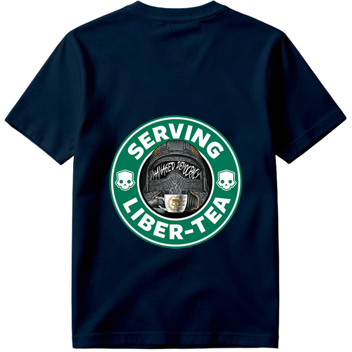 Serving Liber-Tea: Managed Democracy - Tee
