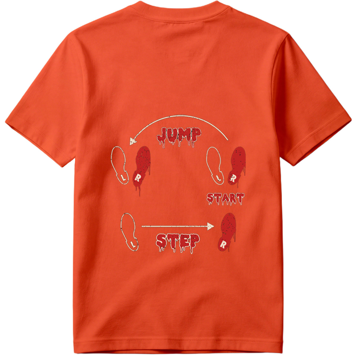 Jump Step Start: Footprint Dance Move Guide - Tee